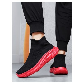 Men'S Slip-On Sneakers - Breathable, Comfortable High-Top Casual Shoes With Soft Eva Sole For All Seasons Mens Shoes Shoes For Men