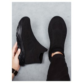 Men'S Slip-On Sneakers - Breathable, Comfortable High-Top Casual Shoes With Soft Eva Sole For All Seasons Mens Shoes Shoes For Men