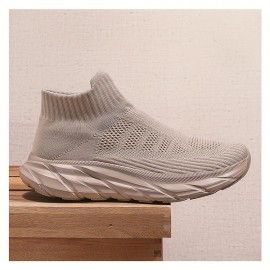 Men'S Slip-On Sneakers - Breathable, Comfortable High-Top Casual Shoes With Soft Eva Sole For All Seasons Mens Shoes Shoes For Men