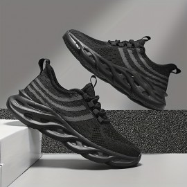 Spring/Summer Men's Casual Sneakers: Low Top, Breathable Fabric, and MD Rubber Sole