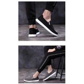 Men'S Slip-On Canvas Sneakers - Casual, No-Tie Loafers With Soft Sole For Spring/Summer Shoes For Men Mens Sneakers