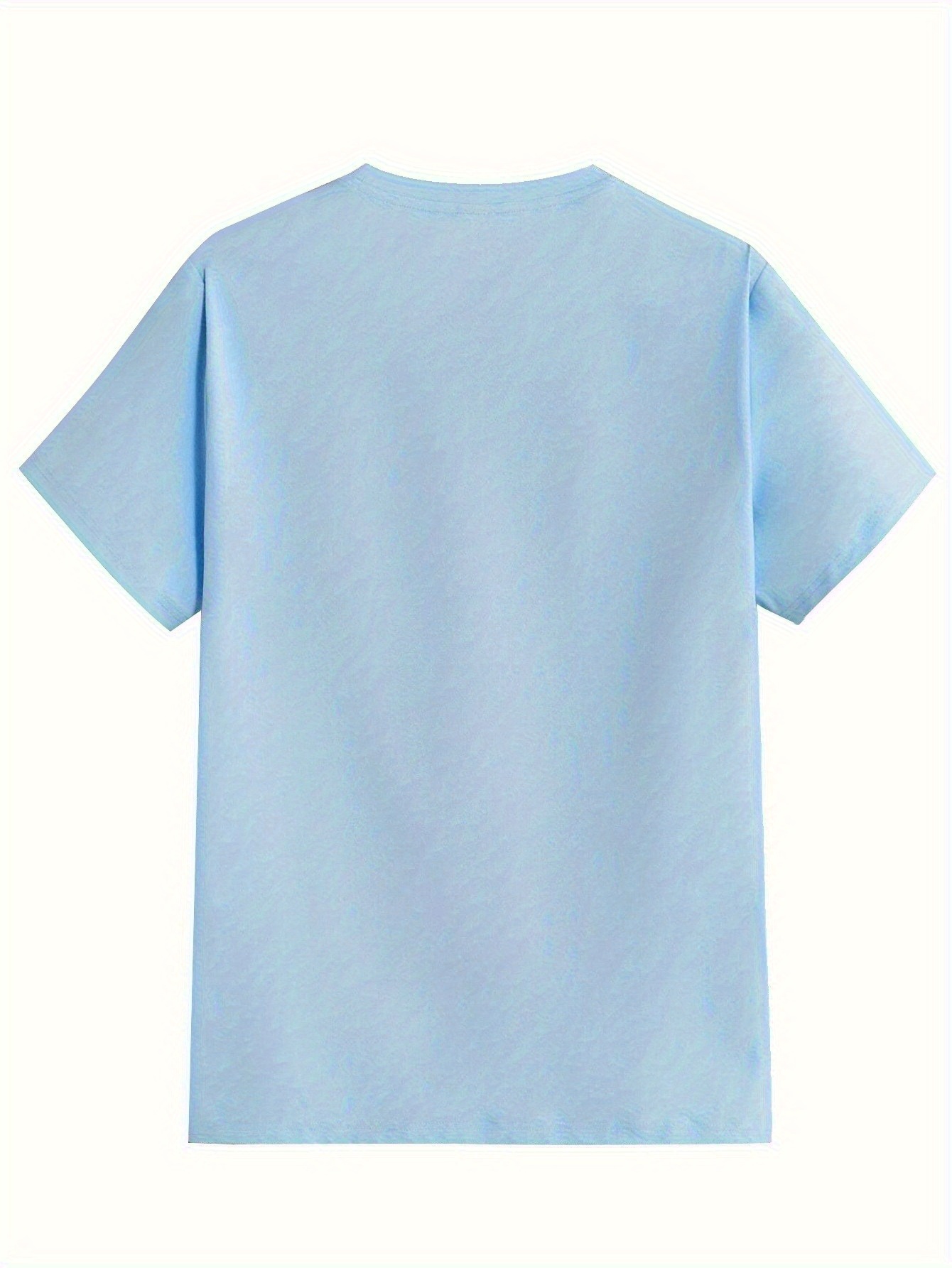 plus size mens trendy letter los angeles print t shirt casual fashion tee street style short sleeve crew neck shirt details 6