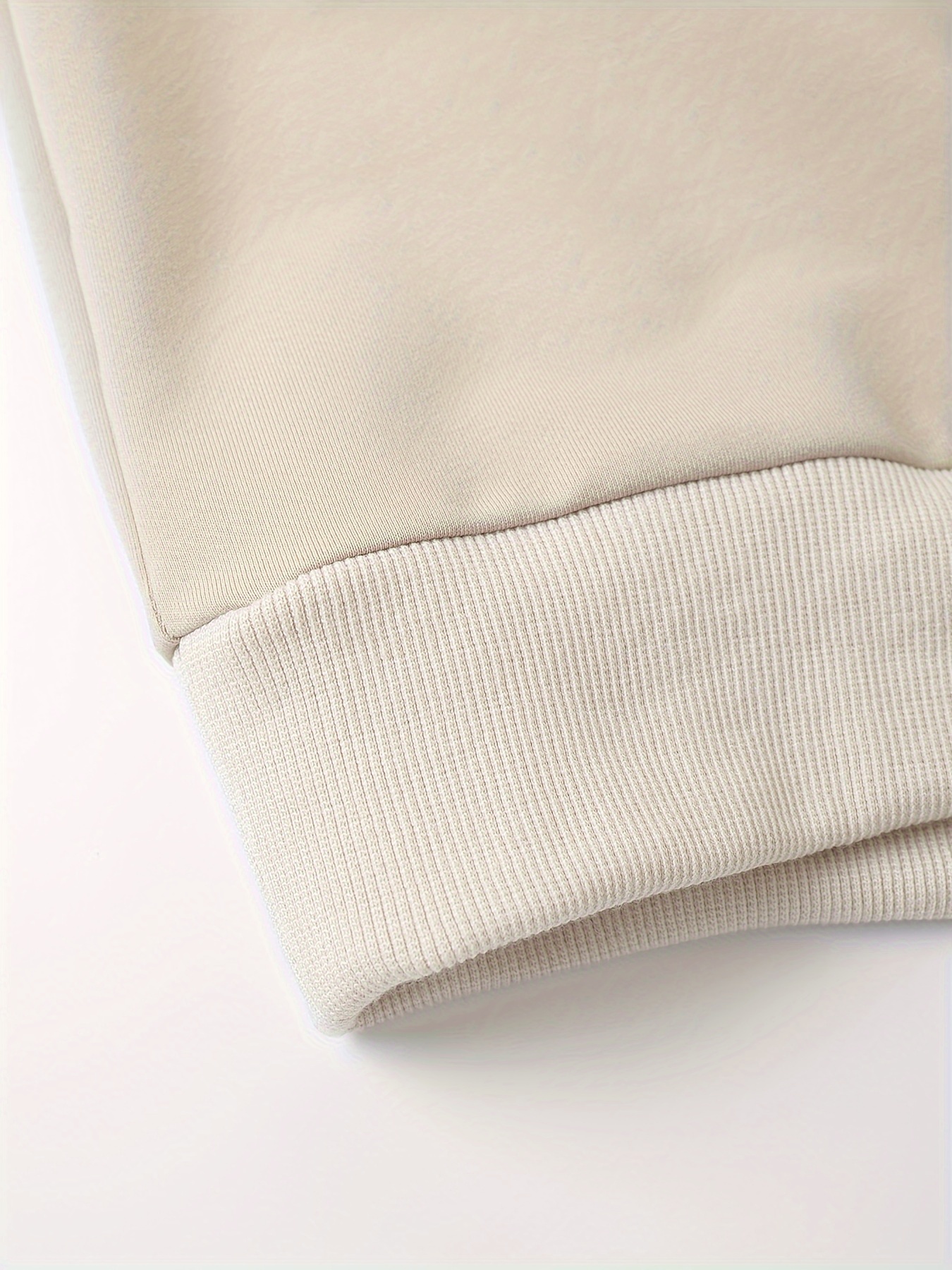 plus size solid color hoodie casual medium stretch hooded sweatshirt with kangaroo pocket mens clothing details 8