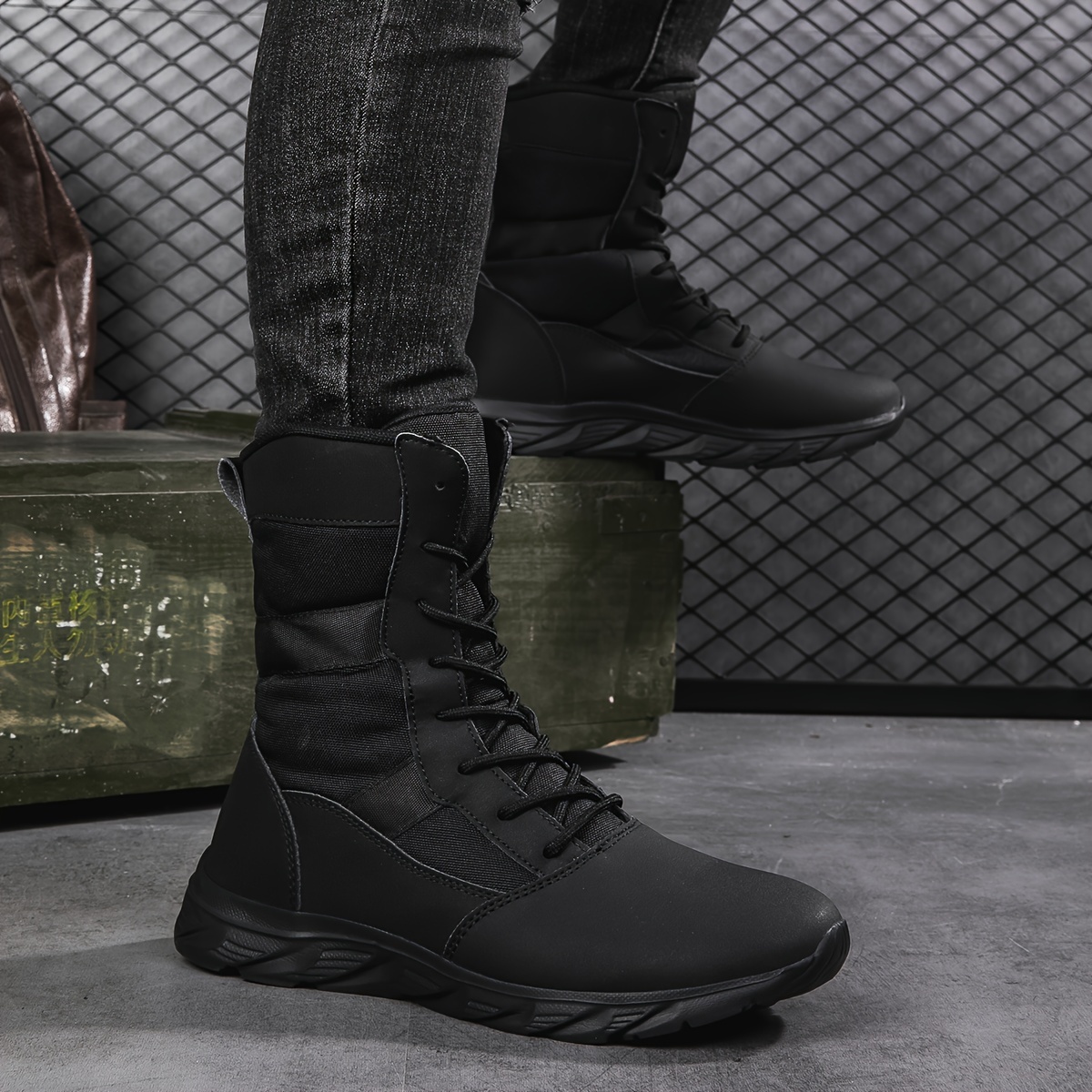 New Winter Boots Outdoor Hiking Boots Couple Boots Men s details 3