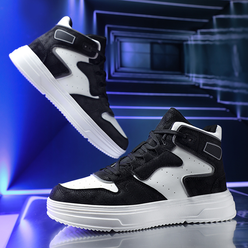   Arch Support Lace Up Casual Sneaker Tennis Walking Dress Shoes Low Top Sneaker Fashion Comfortable Shoes Platform Thick Sole Genuine Leather Platform Sneakers Lace Up Breathable Shoes Men s Shoes Temu details 6