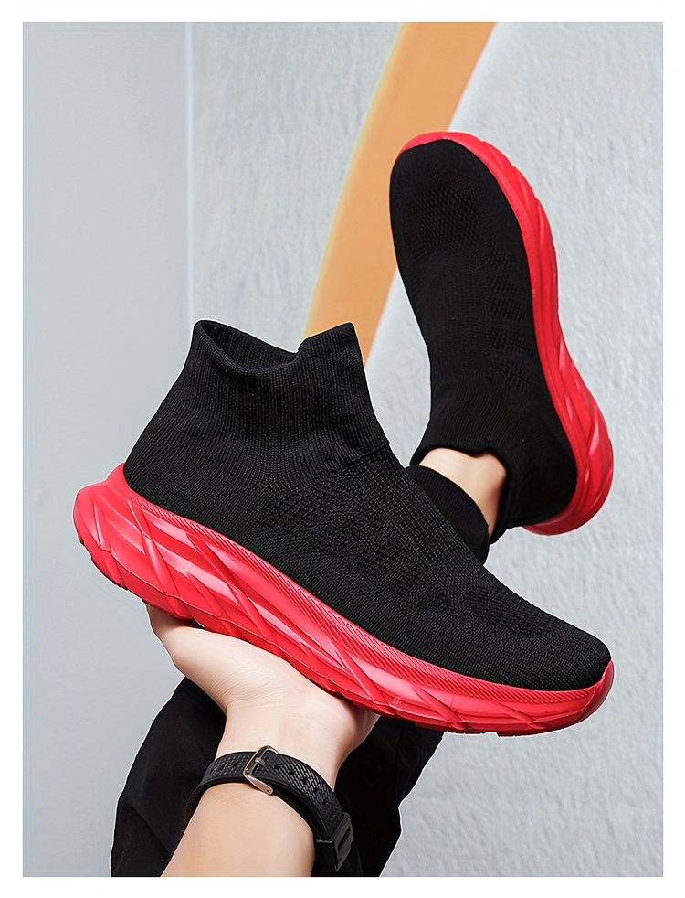 Men S Slip-On Sneakers - Breathable, Comfortable High-Top Casual Shoes With Soft Eva Sole For All Seasons Mens Shoes Shoes For Men details 9