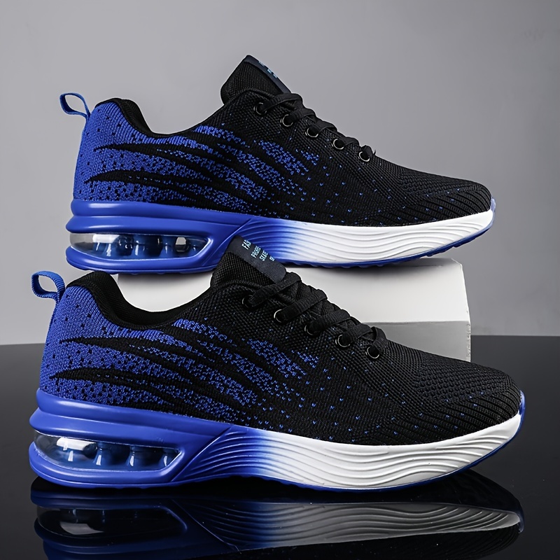 Mens Trendy Air Cushioned Breathable Lightweight Running Shoes Check Out Today s Deals Now Temu details 1