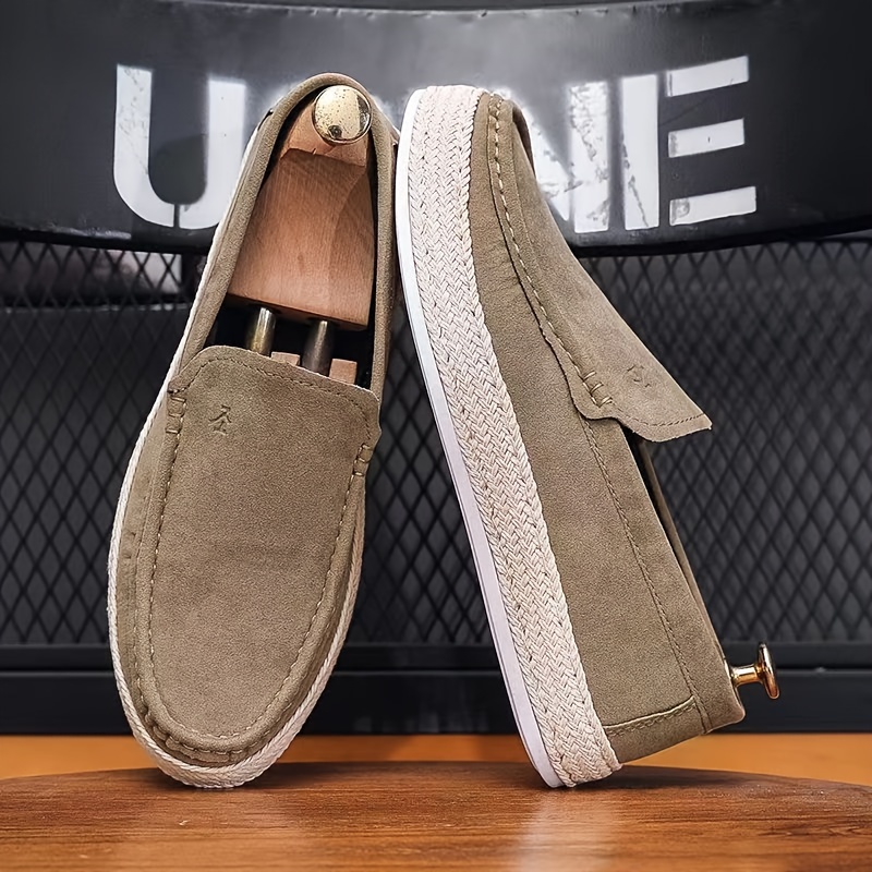 Dou Dou Shoes For Men 2024 New Canvas Shoes For Men Breathable Leisure Lazy Shoes Korean Edition Trendy Versatile Mens Shoes One Step Push On Mens Shoes Check Out Today s Deals Now Temu details 4