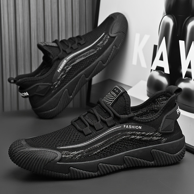 Mens Slip On Sneakers With Shoelaces Odor Resistant Athletic Shoes Lightweight And Breathable Shop The Latest Trends Temu details 10